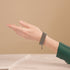 Chameleon Links | Deluxe Kismet Bracelet | Black x Unicorn Silver